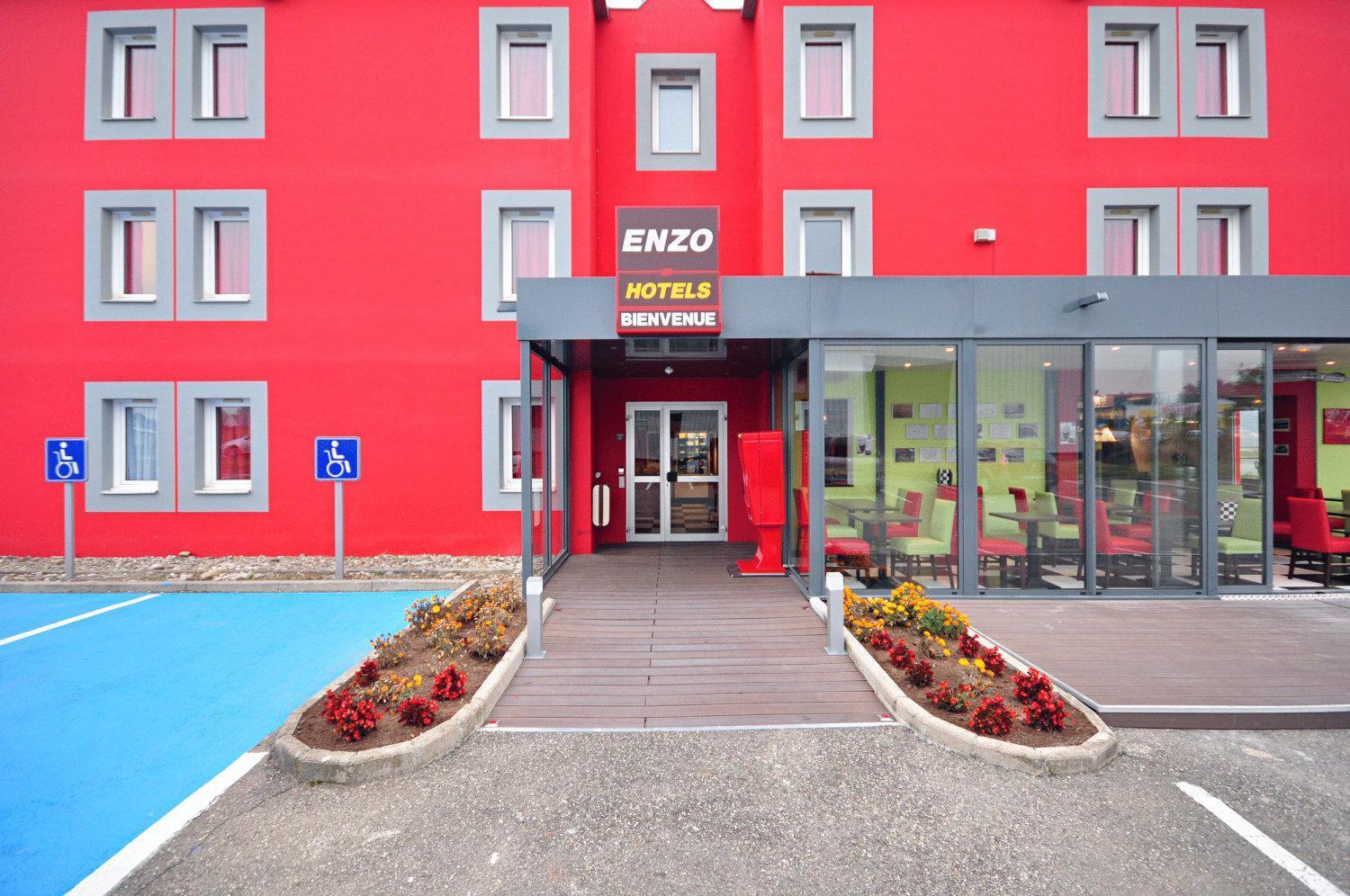 Enzo Hotel Mulhouse Sud Morschwiller Le Bas Eksteriør bilde
